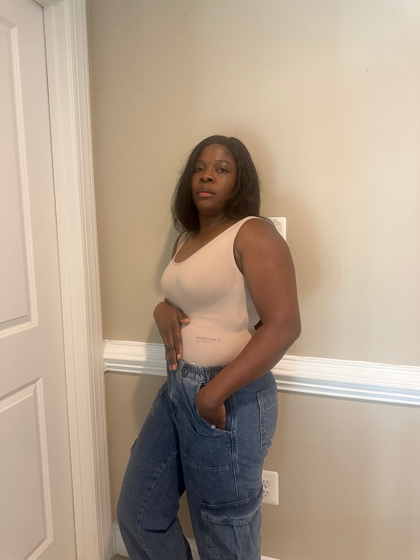 Shapewear Tank Bodysuit