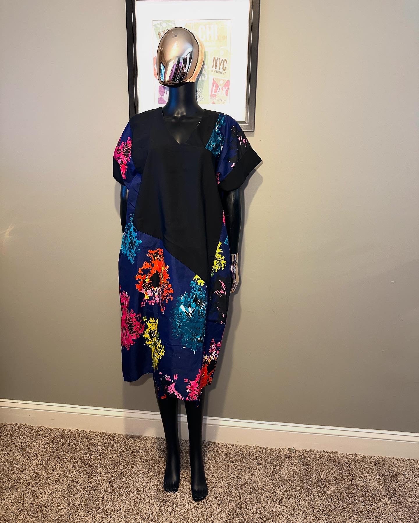Short Rich Aunty Kaftan