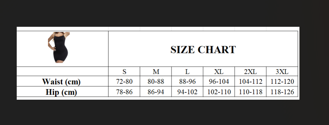 Body Sculpting dress shaper